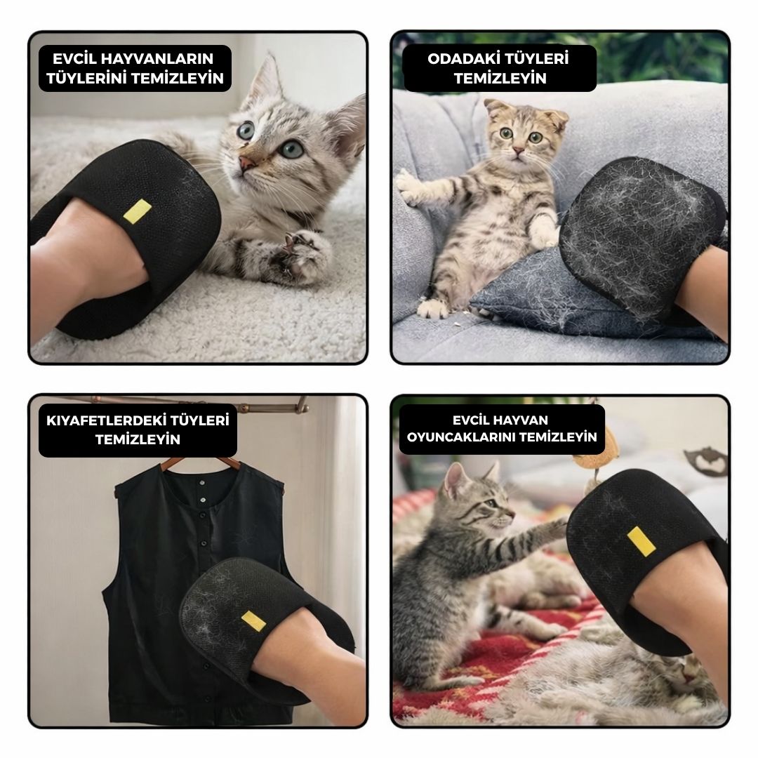 Pati Dost® TÜY TOPLAMA ELDİVENİ